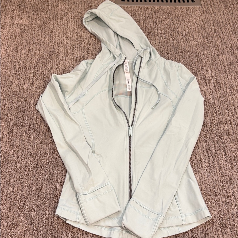 Lululemon Athletica Light mint Zip-Up Jacket